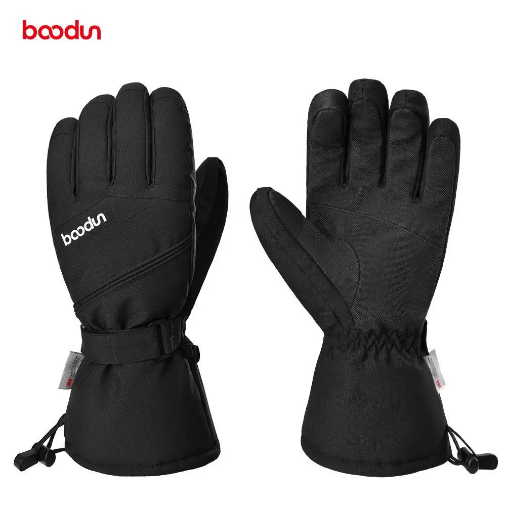 BOODUN/Bolton Winter New Outdoor Ski Gloves 3M Plush Inner Mountaineering Waterproof and Warm Gloves