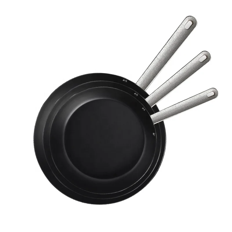 Kitchen Stovetop Food Cooking Cookware Carbon Steel Skillet saucepan Frying Pan