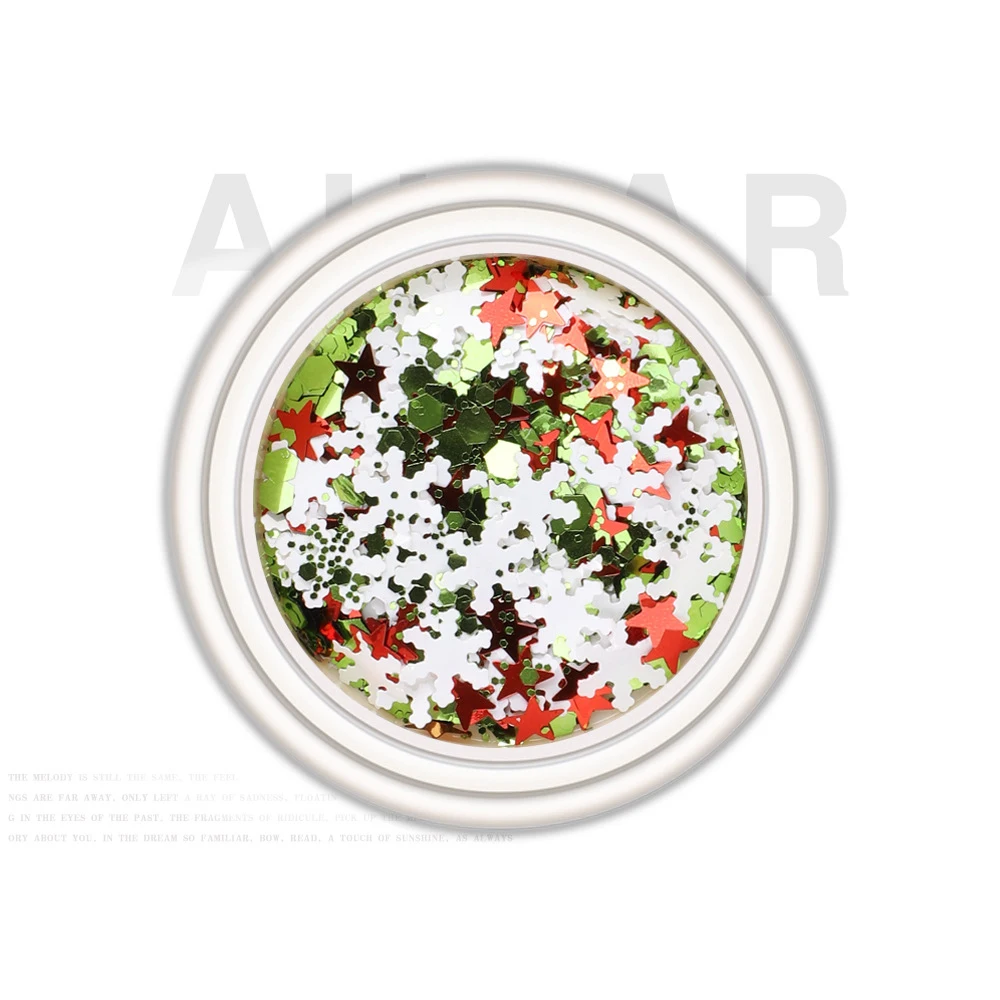 
Most Innovative New Design Arrival Snowflake 3d Nail Art Design Nail Art Accessories Wholesale 