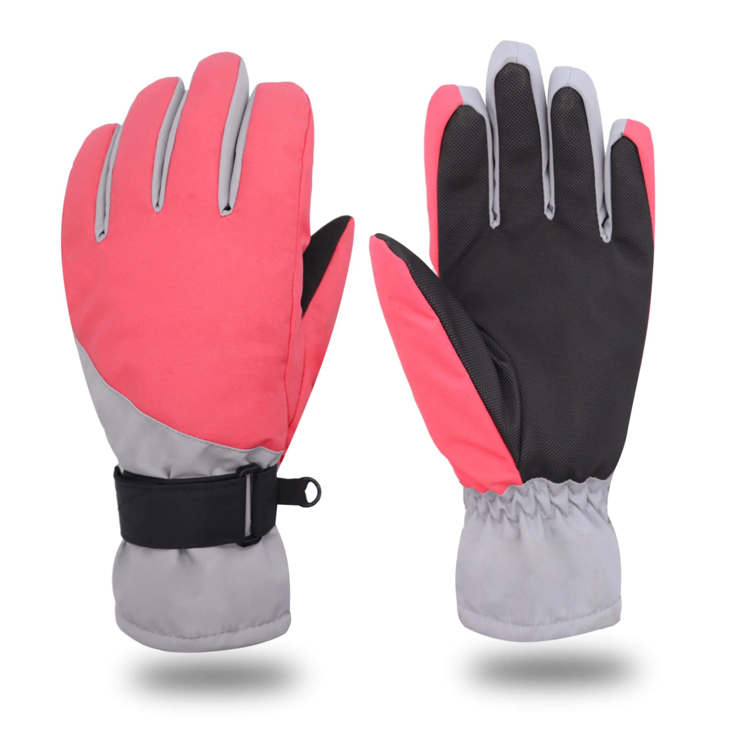 free sample outdoor sports custom logo PU AntiSlip ski kids cycling gloves with protection