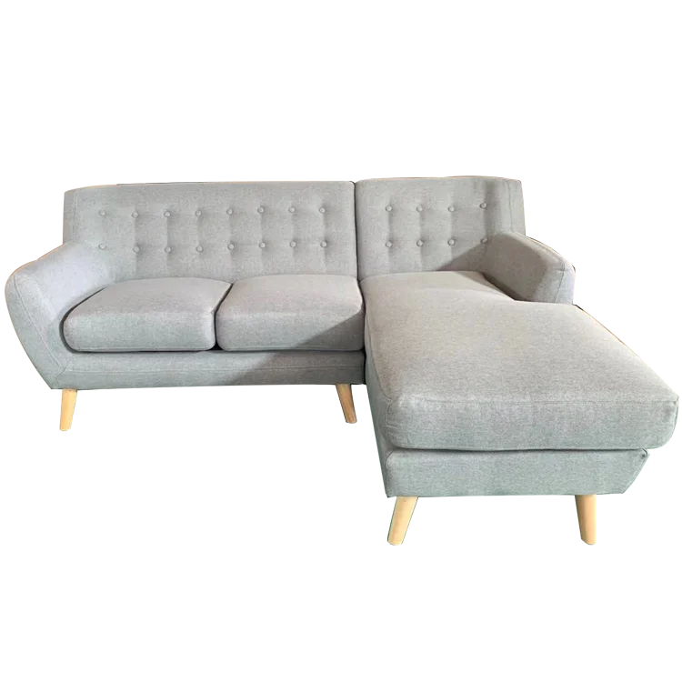 New Style Modern Nordic Living Room Sofa High Quality L Shaped Sofa