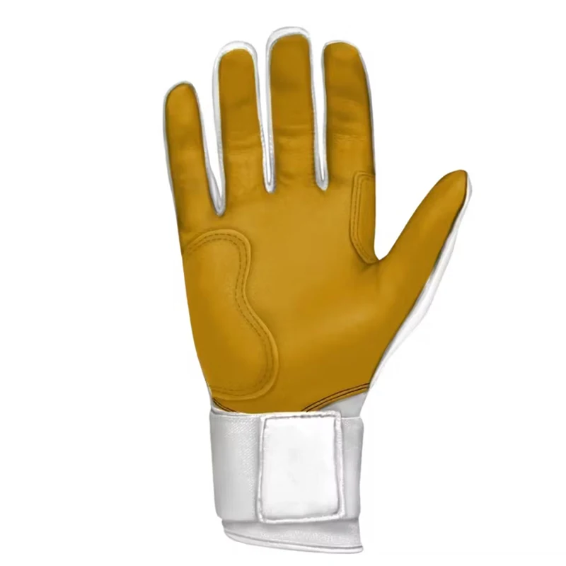 Custom Adult Premium Long Cuff Baseball Softball Batting Gloves