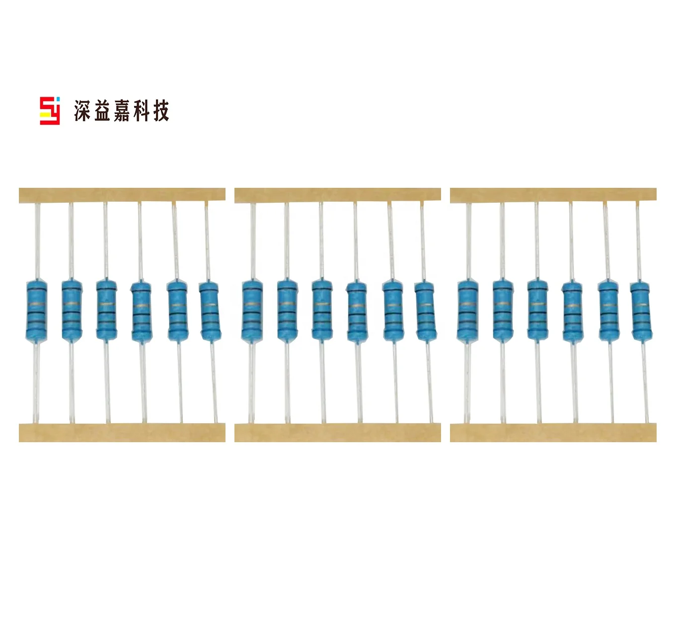 Metal Film Resistors 2.7K 4.7K Ohm 1% 250mW 1/4W Axial Resistor