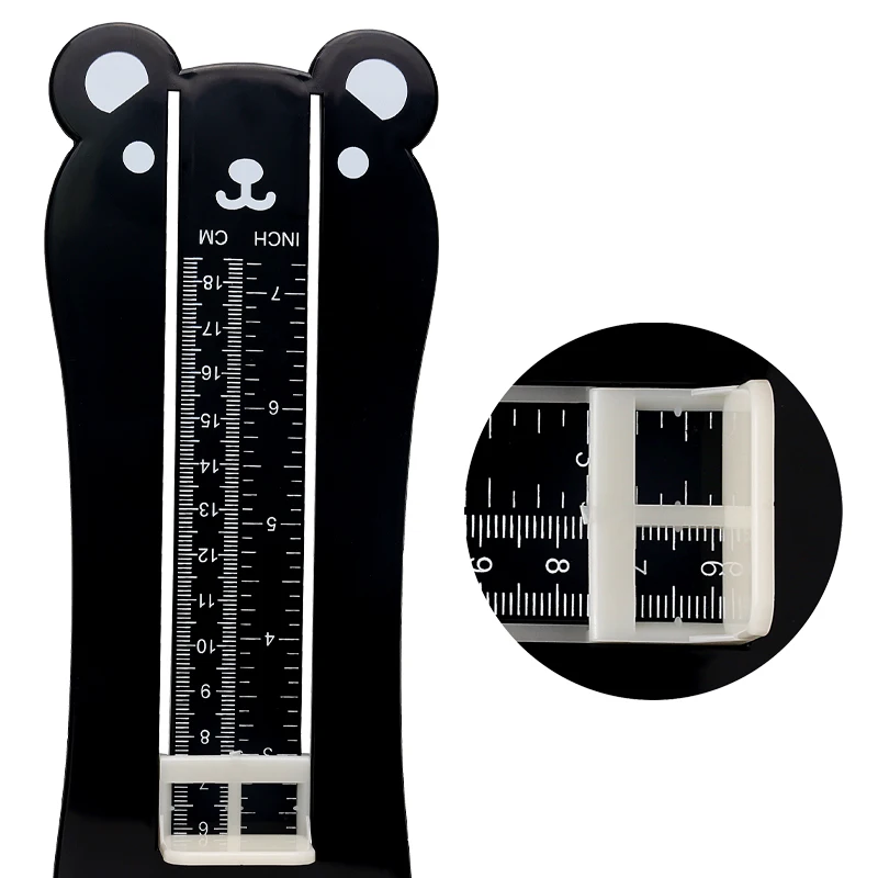 Foot measuring device for children aged 0-8 precise measurement of foot length measuring device