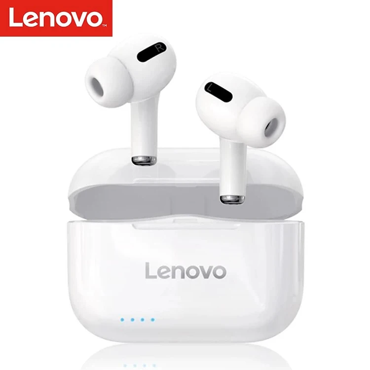 Hot Lenovo LP1S Earphone TWS BT5.0 Touch Control Sport Headset Support Personal Voice Assistant With Mic Lenovo LP1S Earbuds