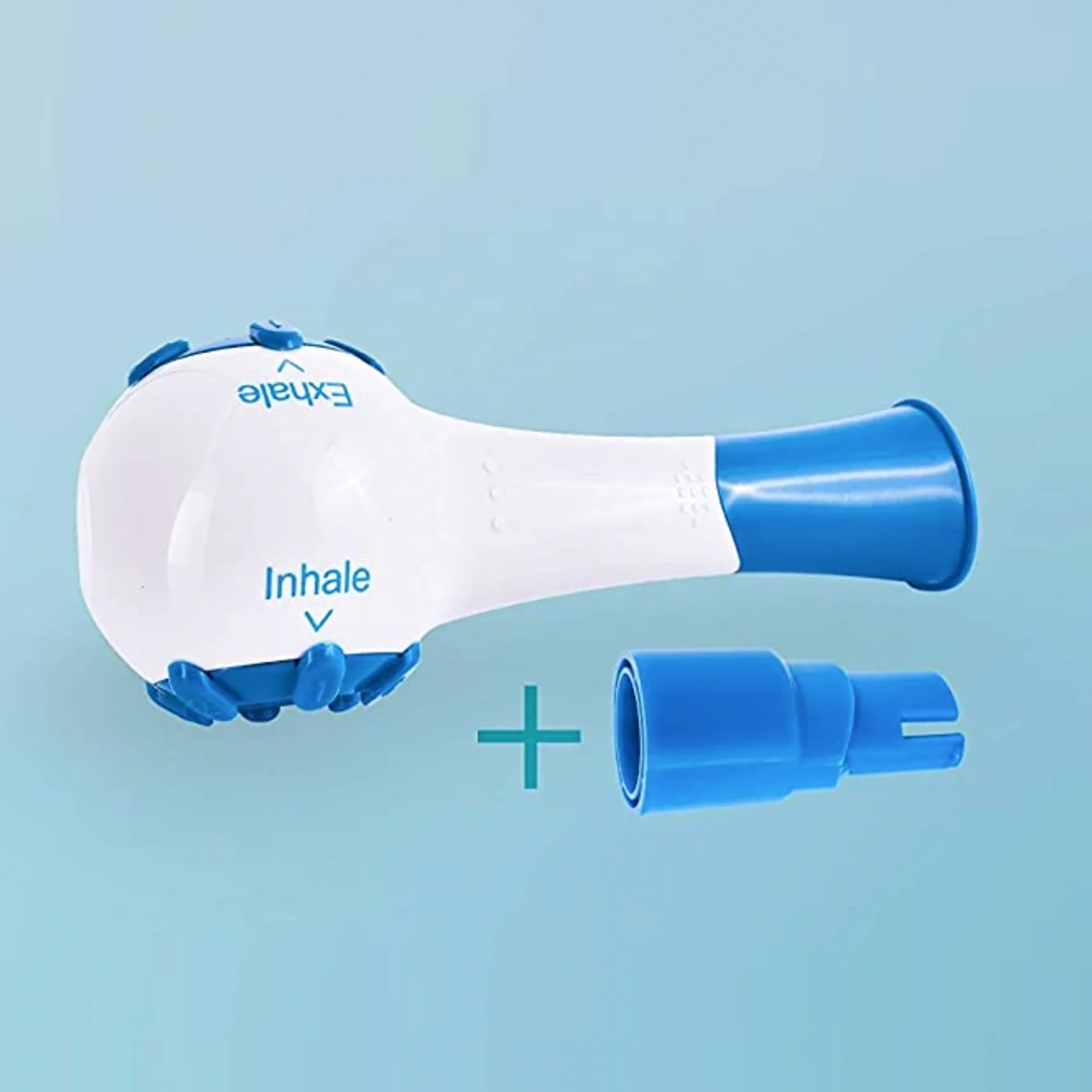 Lightweight breathing trainer device natural breathing lung breath recovery exerciser trainer