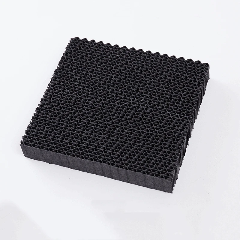 Activated carbon paper used for making activated carbon paper filter cartridges or corrugated activated carbon paper