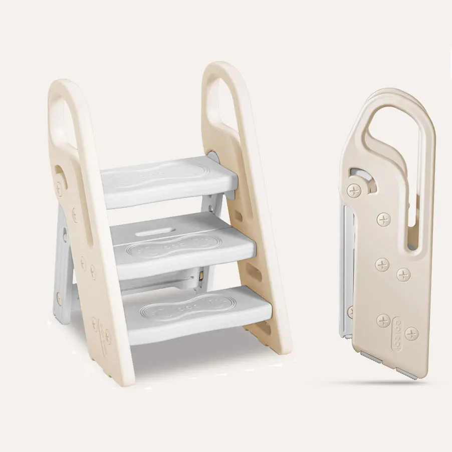 Easily Folding and Non-slip Potty Training Step Stool for Children