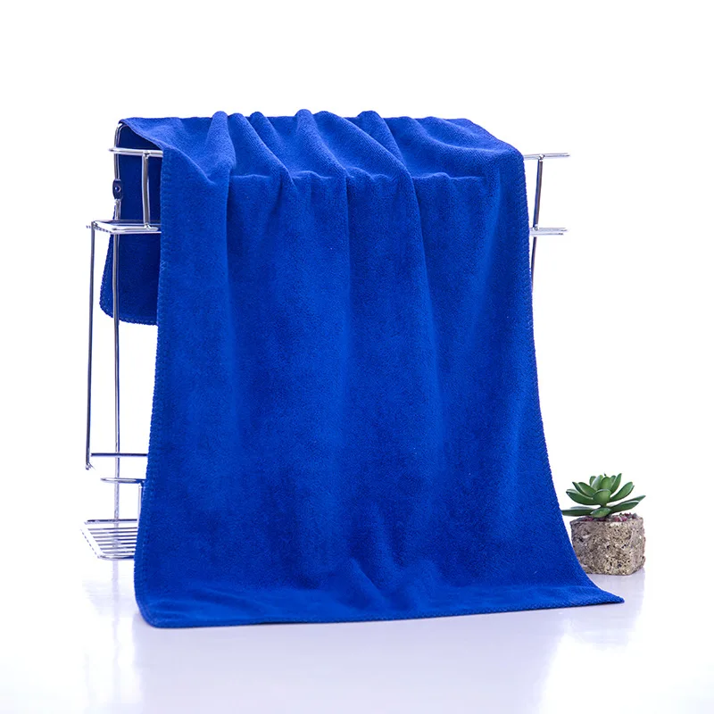Large size microfiber bath towel 70x140 hotel spa big towel beach towel