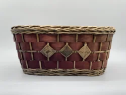 Cheap willow wicker Flower/Fruit Basket Natural colour shopper wicker baskets