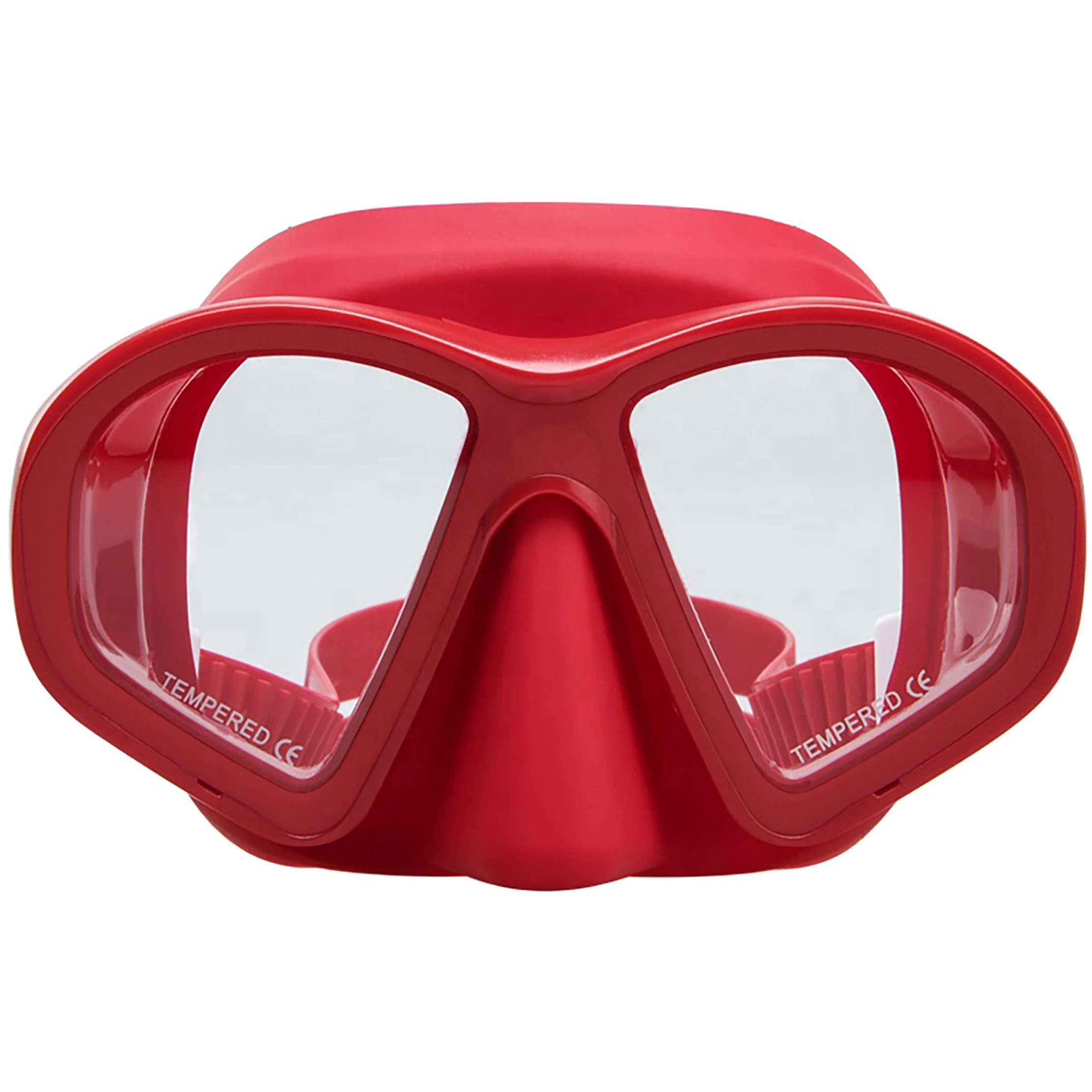 OEM Oval Dive Mask Low Volume 85cc Mask Scuba Diving Liquid Silicone Foldable Free Diving Goggles