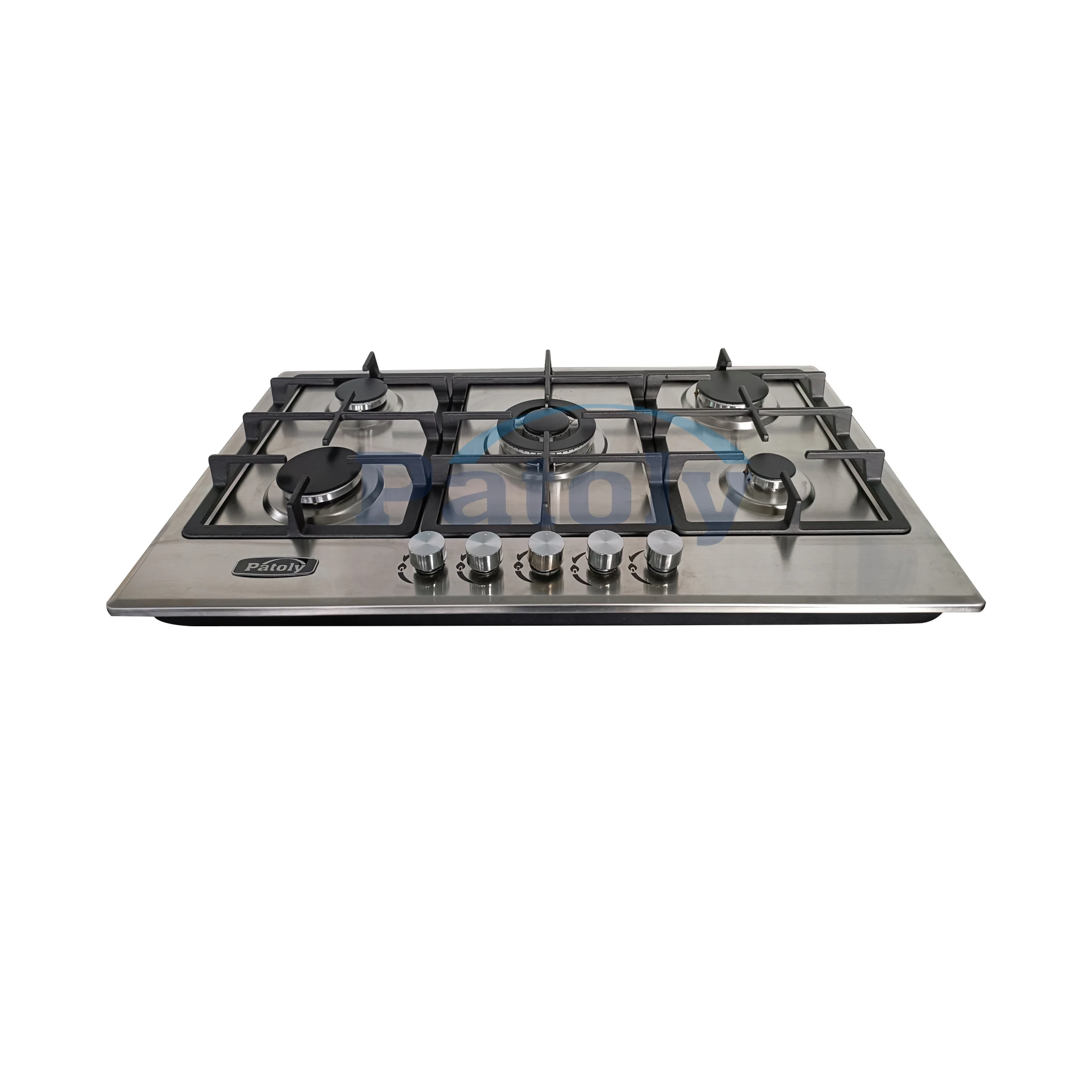 Household Five-burner Stainless Steel Built-in Natural Gas kitchen stove Liquefied Petroleum lpg Gas Hob Fierce