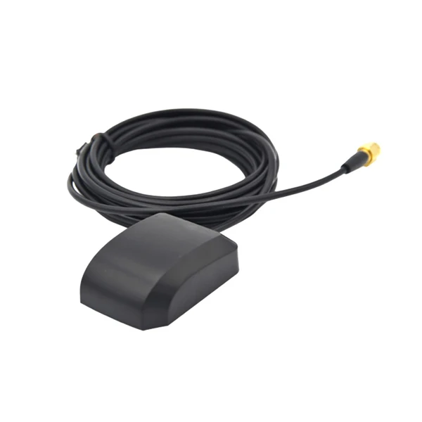 1575.42MHz RG174 Feeder Cable Male SM A Car GPS Antenna