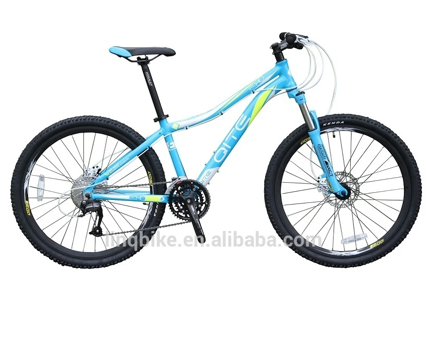 Women s Mountain Bike 26 Inch Hydraulic Dual Disc Brakes 3x9 Speed Aluminum Frame Bicycle