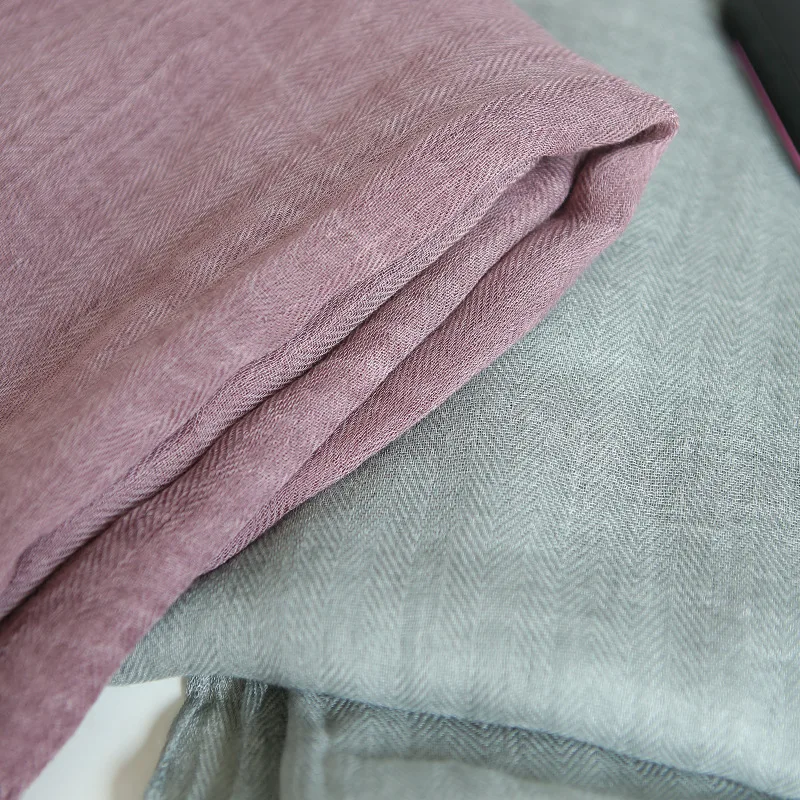 Hot Sale Plain Modal Shawl Popular Muslim Soft Lenzing Modal Scarves Fashion Women Cotton Hijab