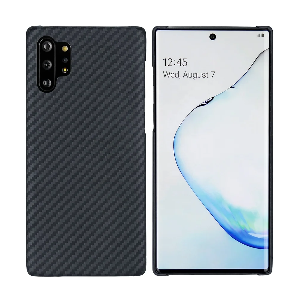 Предпродаваемый новый индивидуальный чехол из арамидного волокна для Samsung Note 10 Plus задняя крышка