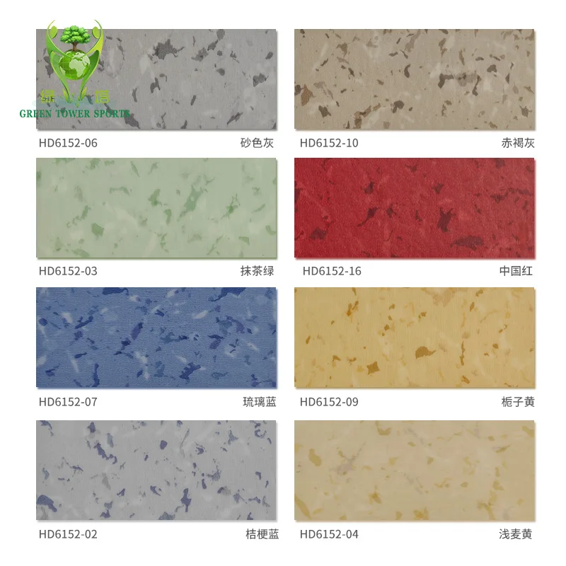 Manufacturer Low Price Commercial Non Slip Dance Floor Pvc Felt Back Vinyl Flooring Roll Linoleum Flooring Roll