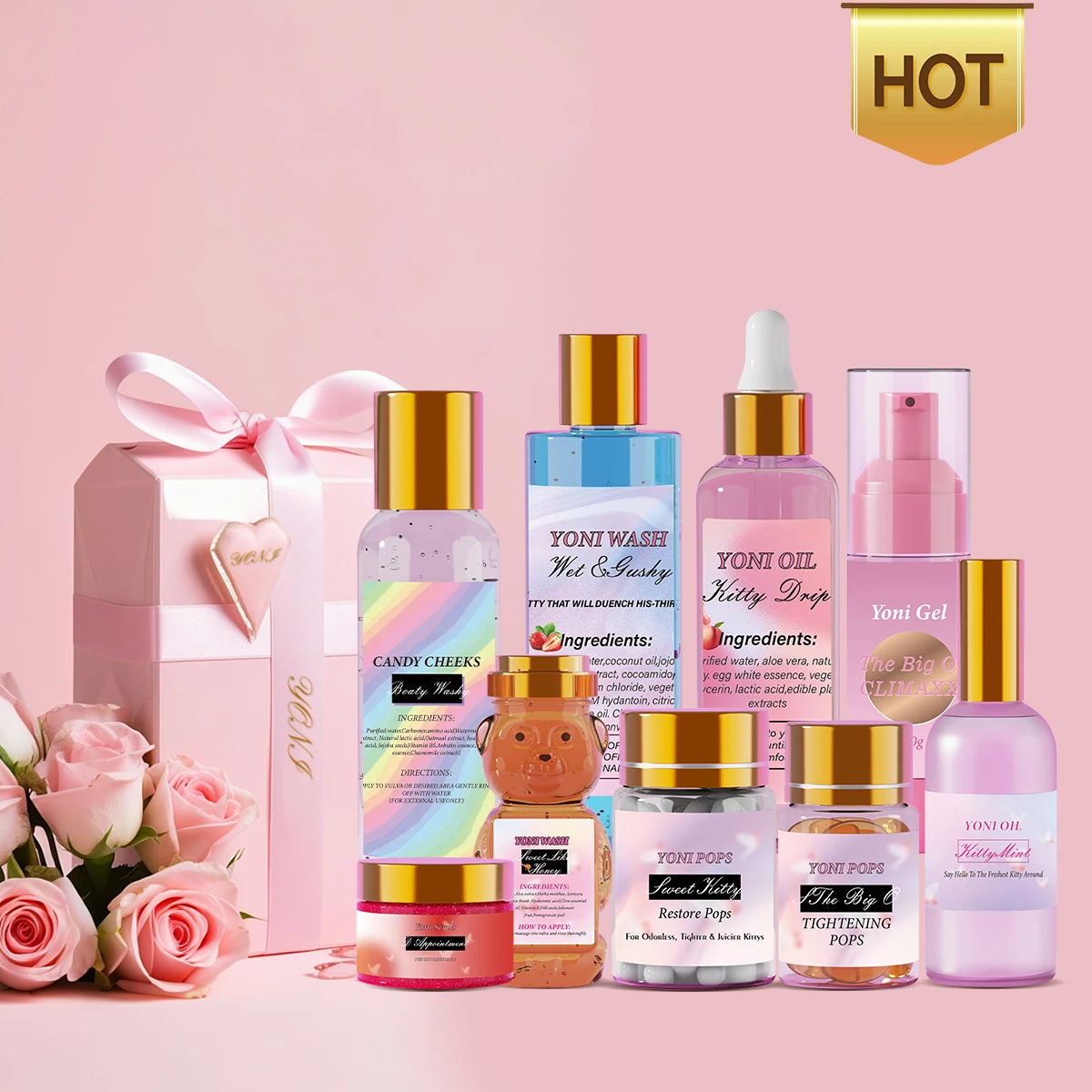 Индивидуальные женские гигиенические средства для женщин yoni kit yoni moil wash moil