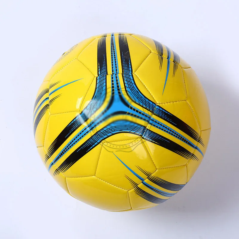 2022 Official Standard Size 2/3/4/5 Outdoor Sport Training PVC Machine Sewing Football Ball