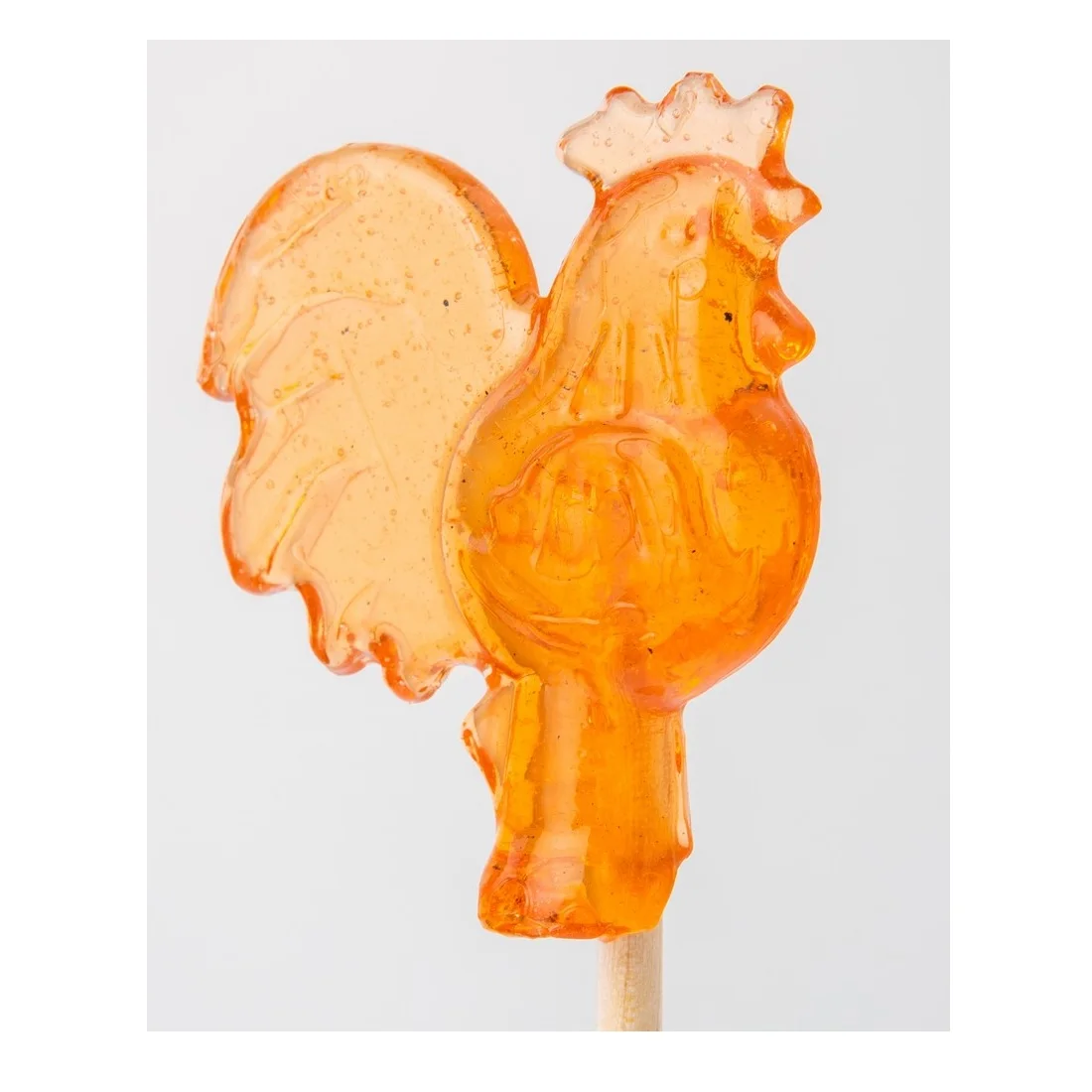 Леденец карамельный «Сибирский петушок» жесткие конфеты 8 гр., 80 шт. * 6 bl / Doypack