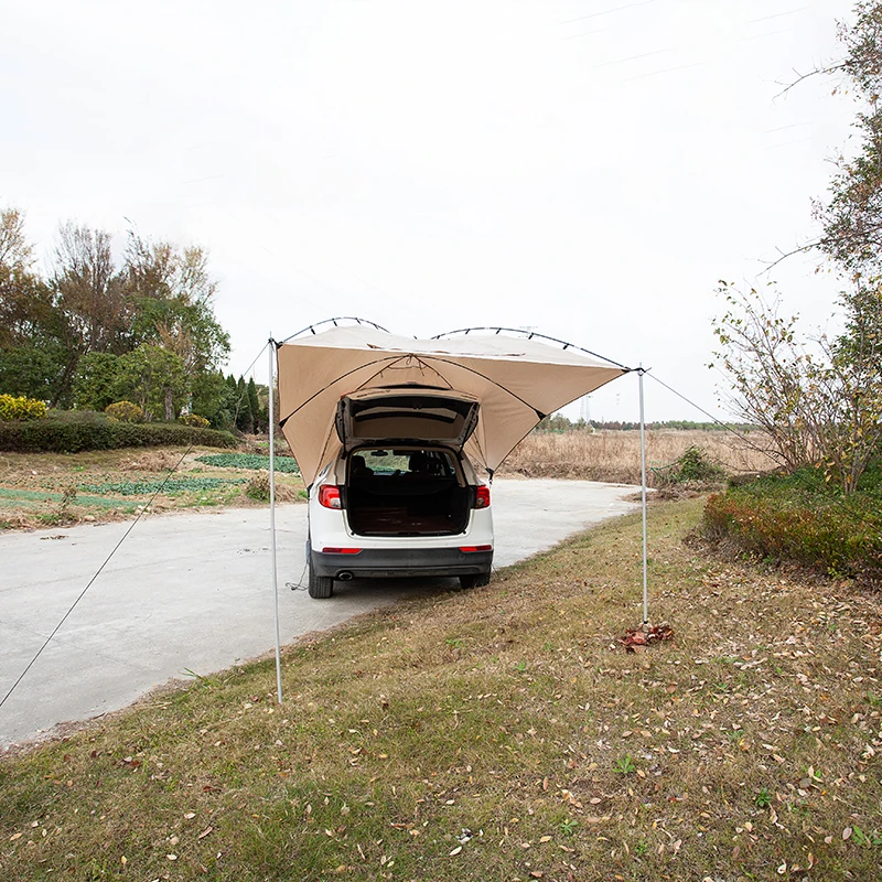 Manufacturer Custom Lightweight Ripstop Folding Camping Hammock Rain Fly Tent Tarp Rear tent for car