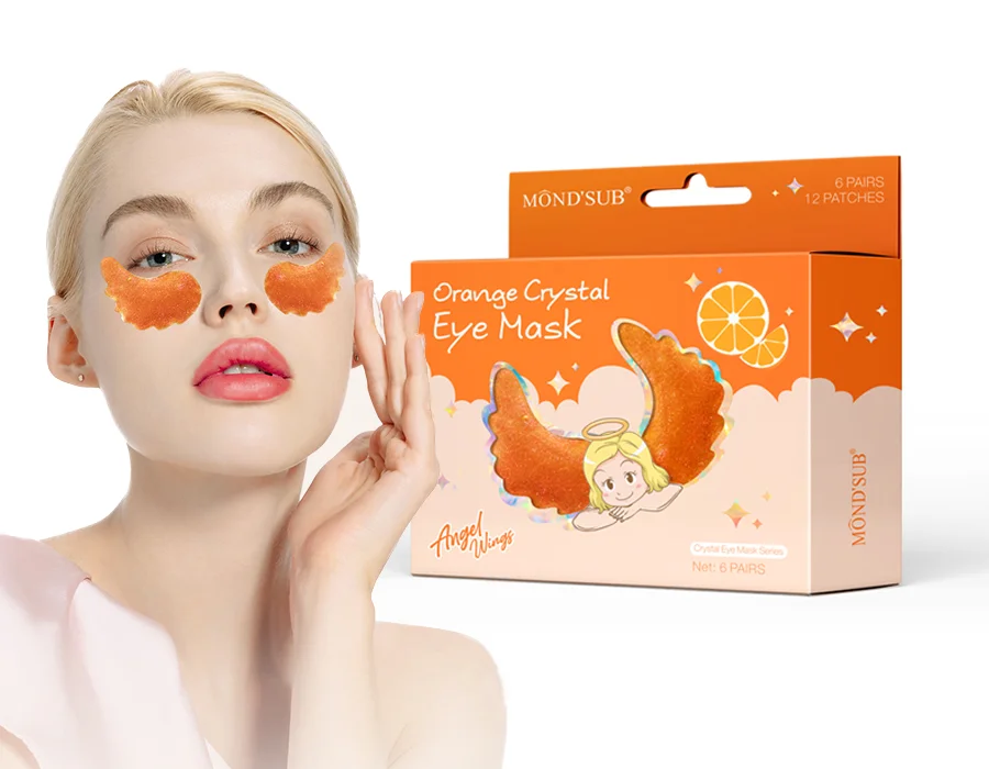 Private Label Wholesale organic Crystal AntiWrinkle Jelly Undereye Sheet hydrogel Puffy Eye bags Mask Patches Pad Dark Circles