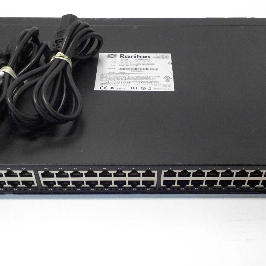 Rari tan Dominion SX II DSX2-48 48-Port Serial Console Terminal Server