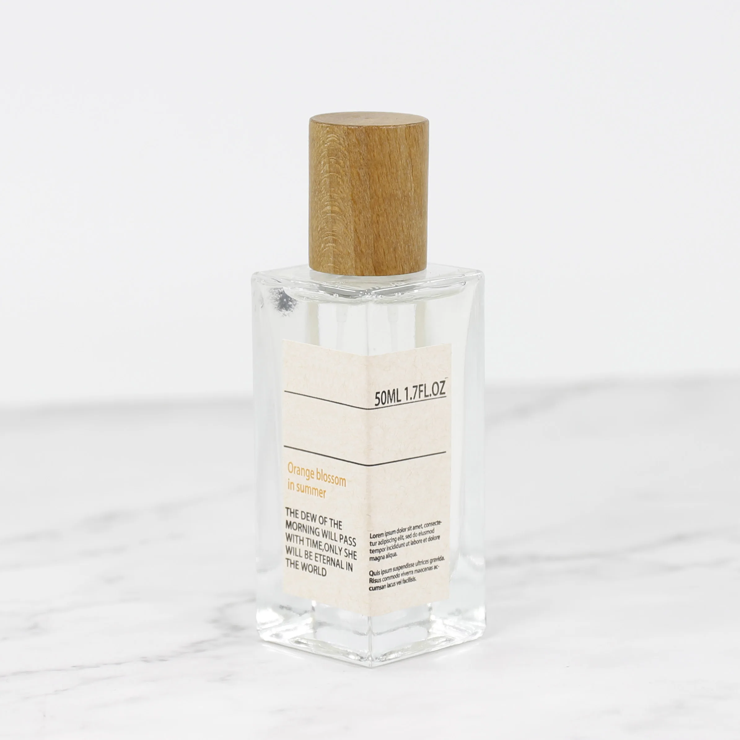 Wholesale Empty Crystal Turkey Wooden Perfume Spray Glass Bottles 50ml