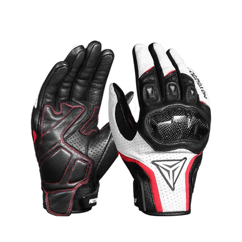 MOTOWOLF outdoor sports suitable for four seasons motorcycles can use mobile phone leather cycling gloves