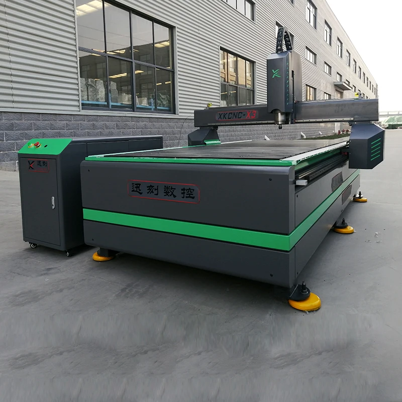 Xunke 1300*2500 мм станок для резки древесины cnc маршрутизатор 3 оси 1325 одиночный шпиндель 3D Деревообрабатывающий прибор