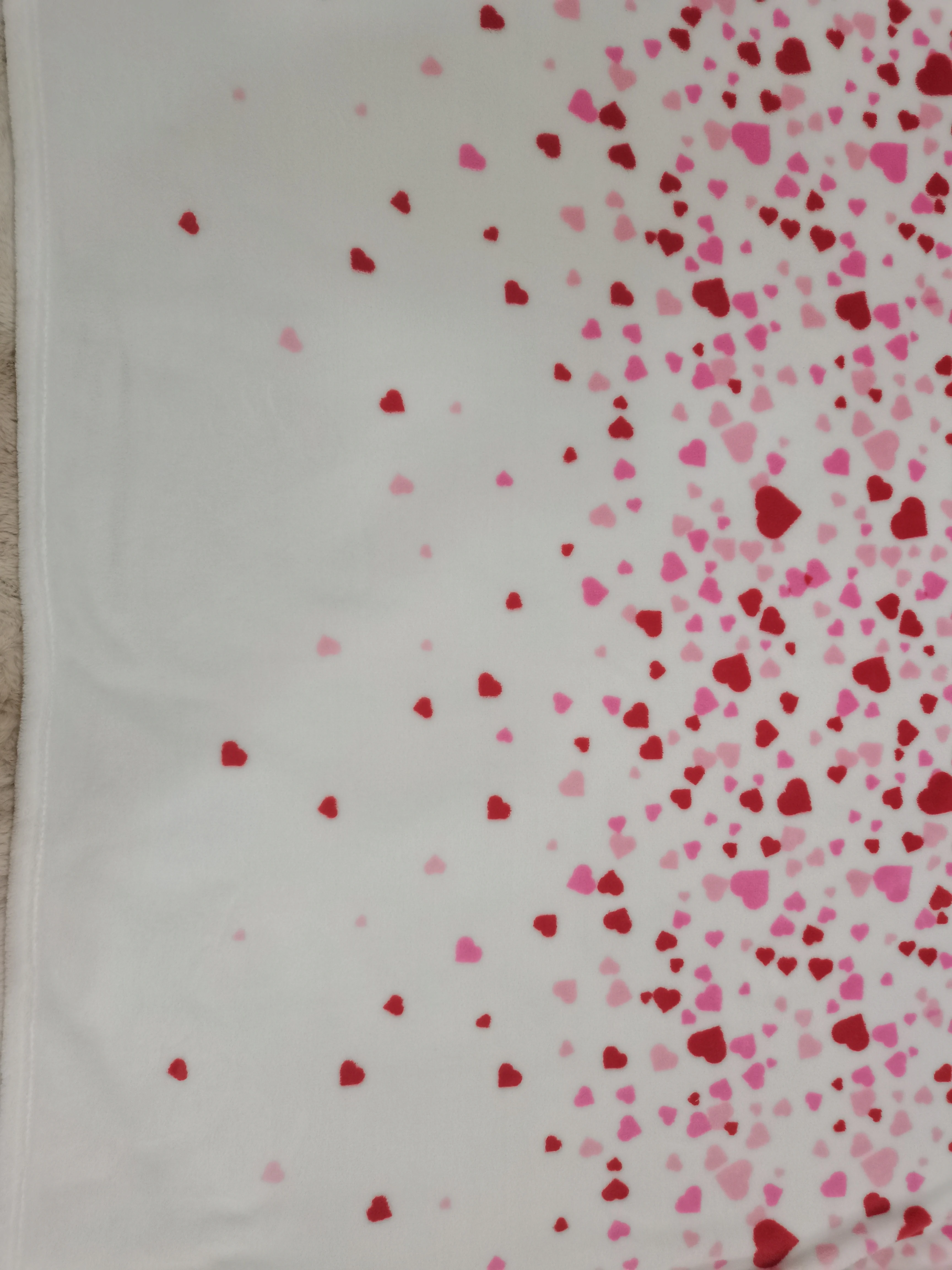 Factory new flannel love printing office bedroom blanket