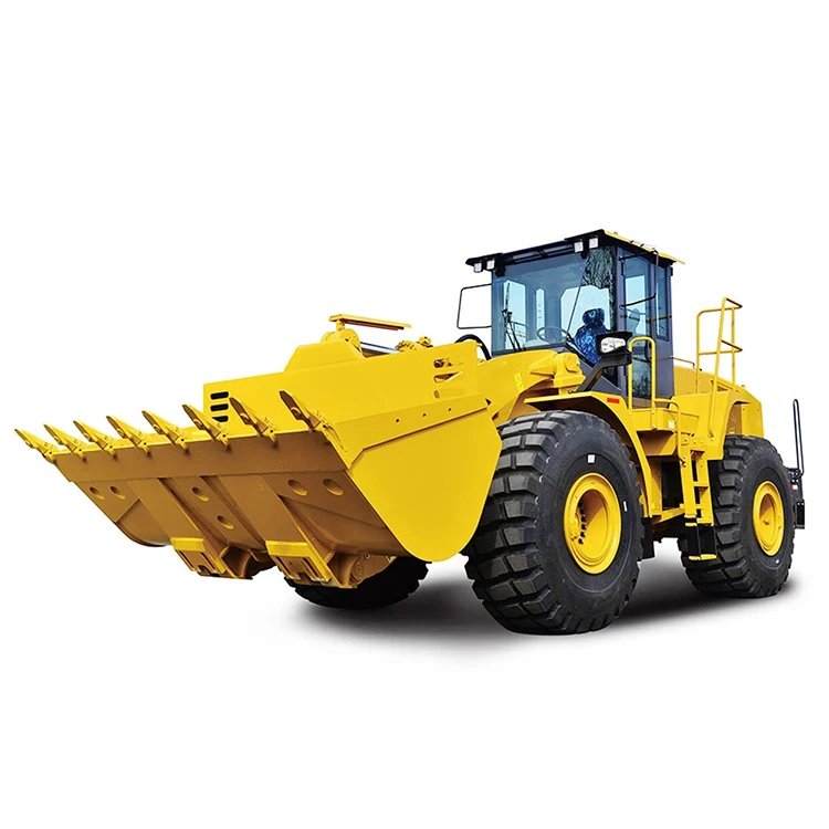 SINOWAY 8 ton shovel loader SWL80K front wheel loader with big loading capacity