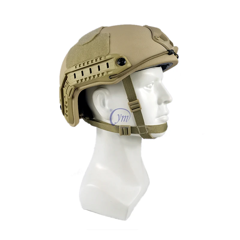 Military Supplies FAST PE Full Face Bulletproof Helmet Ballistic Army  Helmet