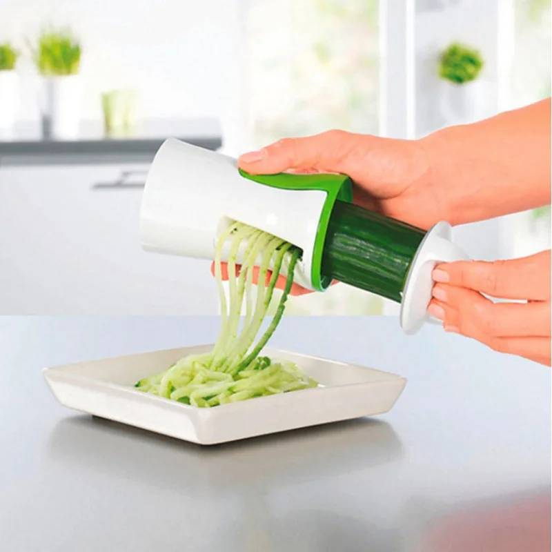Heavy Duty Vegetable Slicer Vegetable Spiral Slicer Cutter Zucchini Pasta Noodle Spaghetti Maker