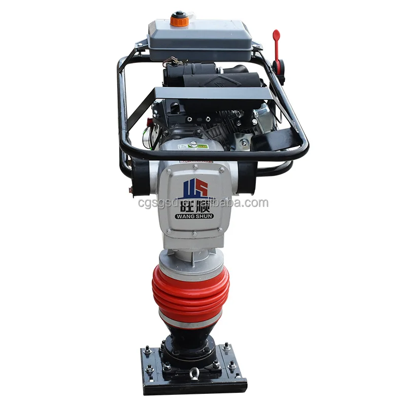 Hot Selling Concrete vibrator rammer sand trench impact rammer shoe pneumatic tamper monkey jump tampin rammer
