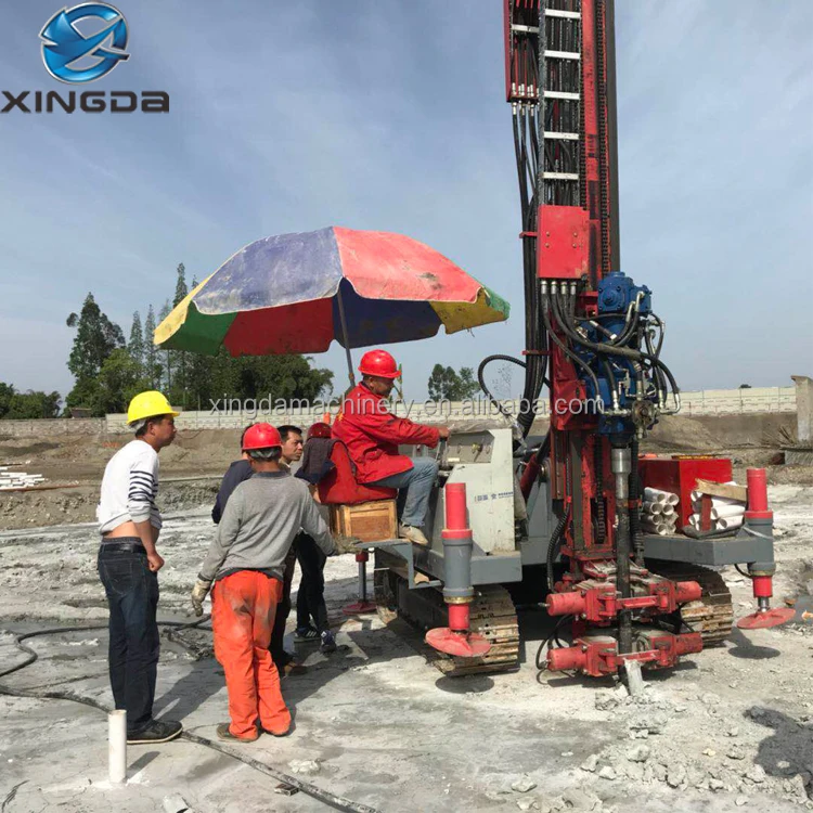 Blast Hole Engnieering Drill Rig Crawler Geological Exploration Machine