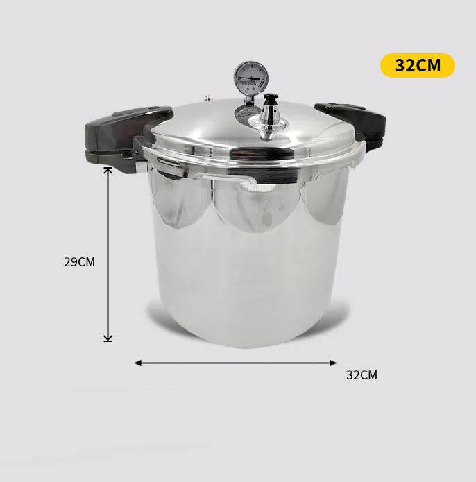 23L Aluminum Alloy Pressure Cooker Pot
