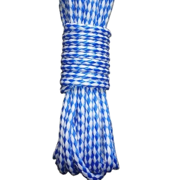 Customizable colors 8 Strand Nylon floating Rope PE Hollow Braided Ropes for Sale