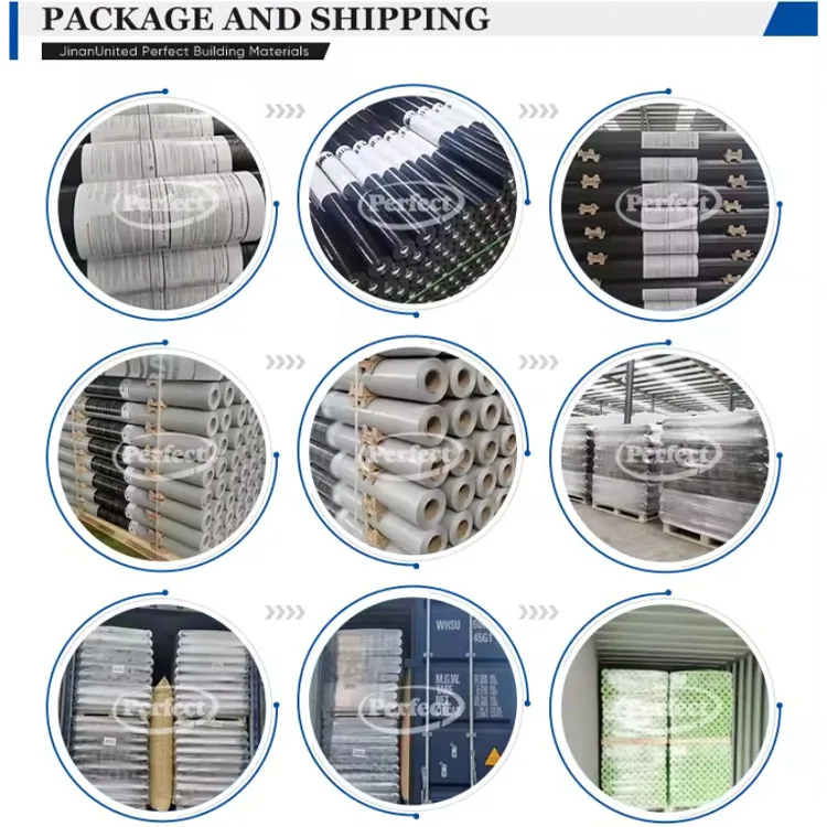 SBS Modified Bitumen Membrane synthetic felt roofing underlayment Self-adhered Underlayment