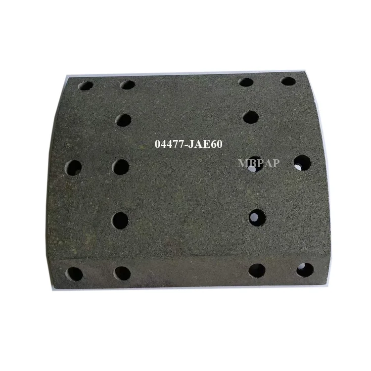 China Factory Manufacturing Hino Brake Lining 04477-JAE60 0447-JAE50 For Hino 500