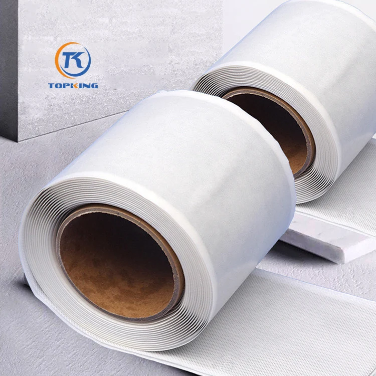 Waterproof Sealing Butyl Tape Strong Adhesion HDPE Geomembrane Tape Single Sided Non Woven Butyl Rubber Tape for Construction