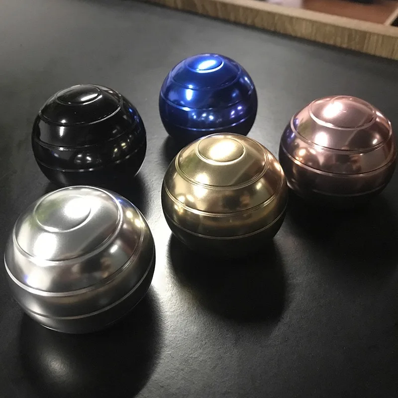 Hot Selling Desktop Ball Gyroscope Fingertip Rotation Gyroscope Decompression Toy Desktop Decoration Toys