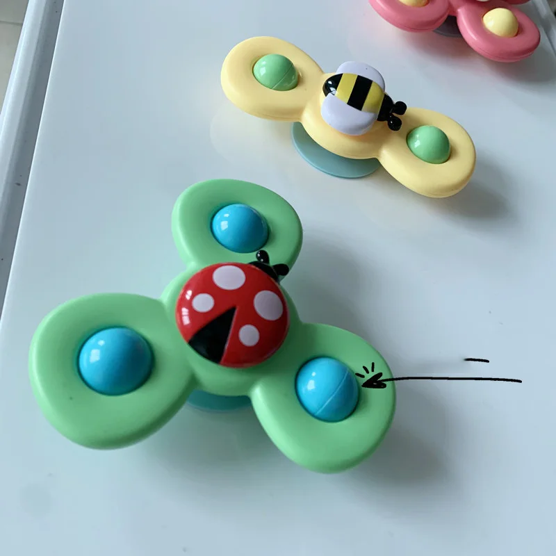  Обеденный стол и стул вращения насекомых поворота Happy ребенка пальца Spinner крышки крышка из нержавеющей