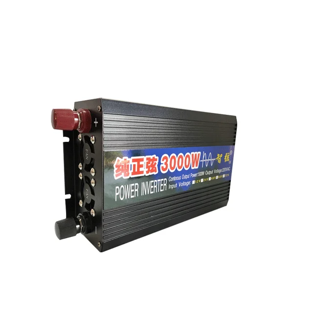 Новый преобразователь немодулированного синусоидального сигнала 3000 Вт 12 В 24 в 48 инвертор