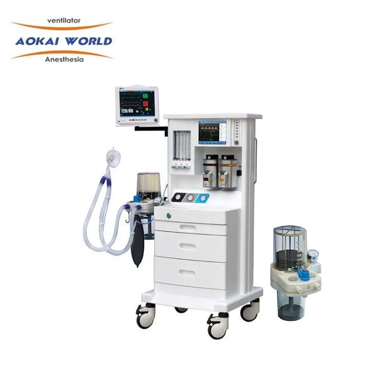 
MJ-560B4 Mobile Anesthesia Machine With Ventilator for Clinic and Hospital 