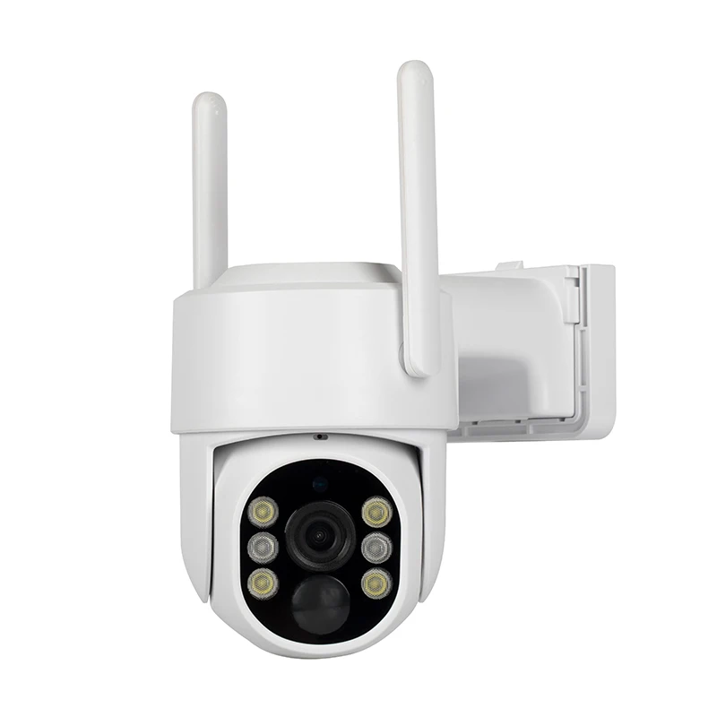 Wireless 4mp Hd Wifi Solar Camera Alarm Motion Color Night Vision Outdoor Cctv Solar Security Camera