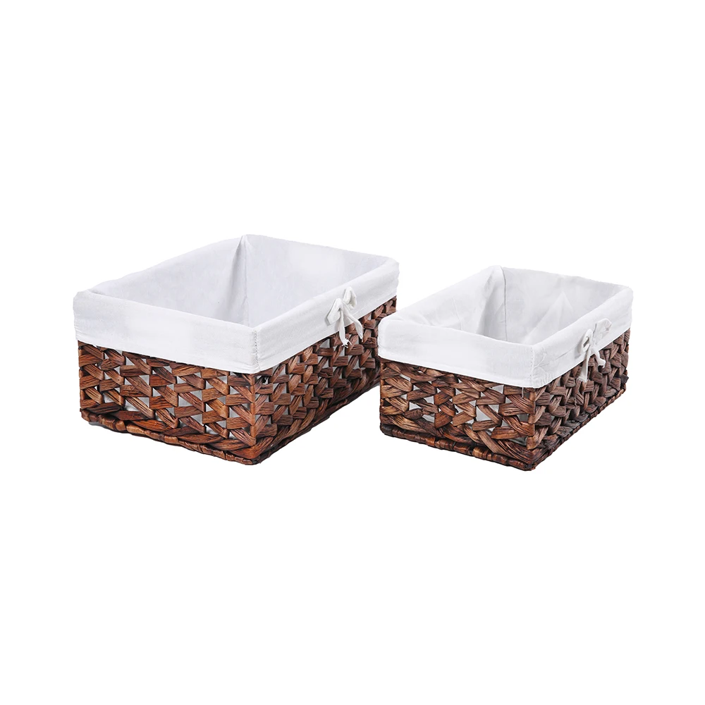 Direct selling hand-woven storage picnic sundries storage tissue basket storage basket