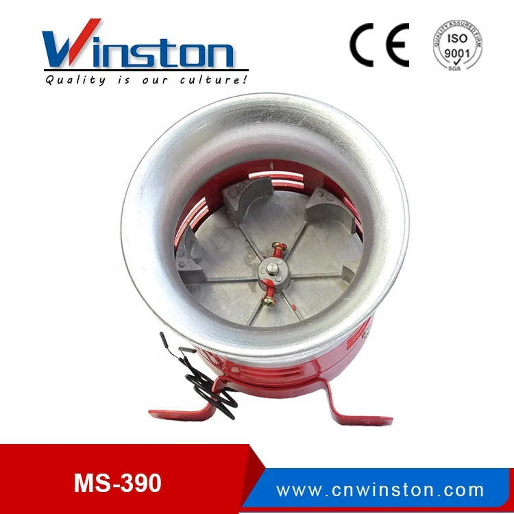 MS-390 Alarm System Red 220V Electric Fire Alarm Siren