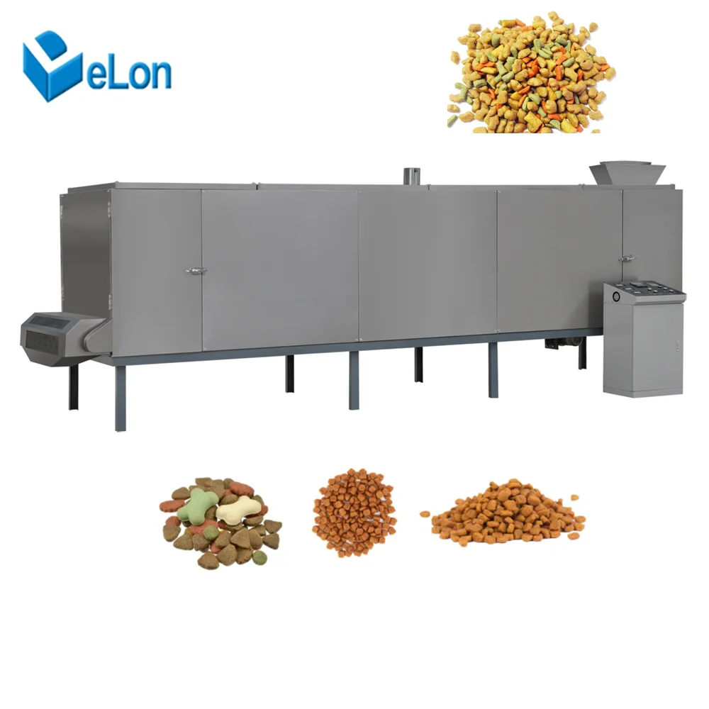 Factory Supplying Pet Food Machines Pet Dog Food  Production Line for Pet Animal Feeds Manufacturing on Sale