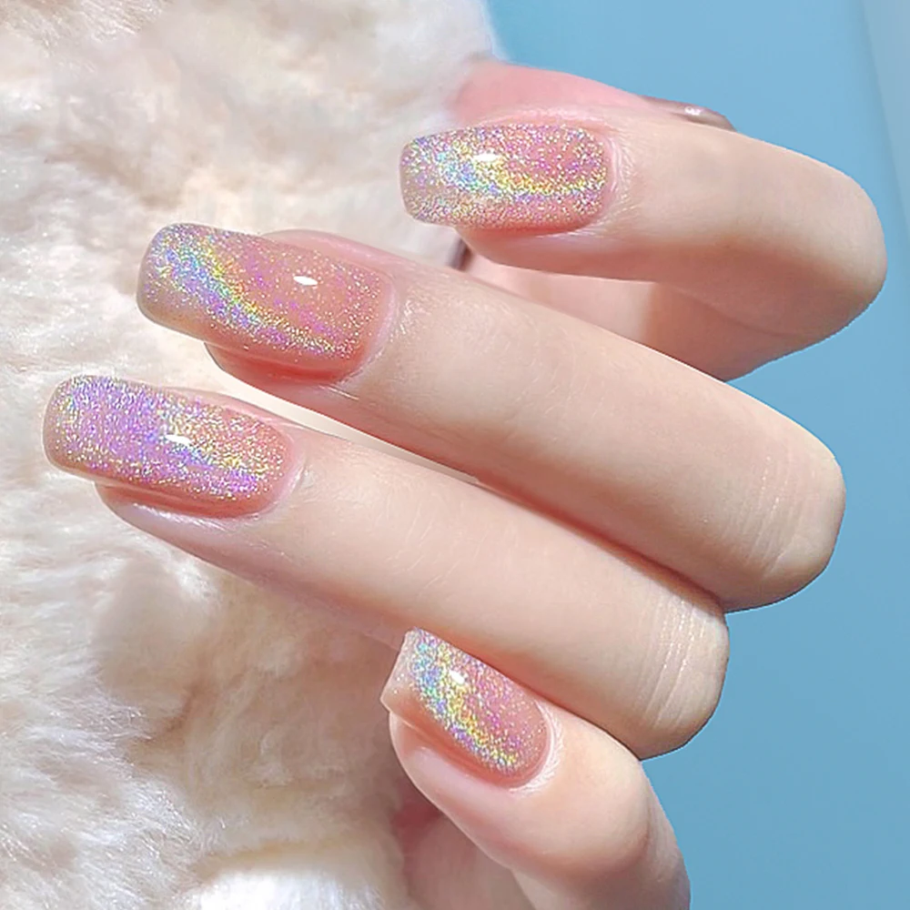 Missgel 48 mixed color glitter fantasy sprite cat eye gel oem long lasting private label hema free uv gel nail polish